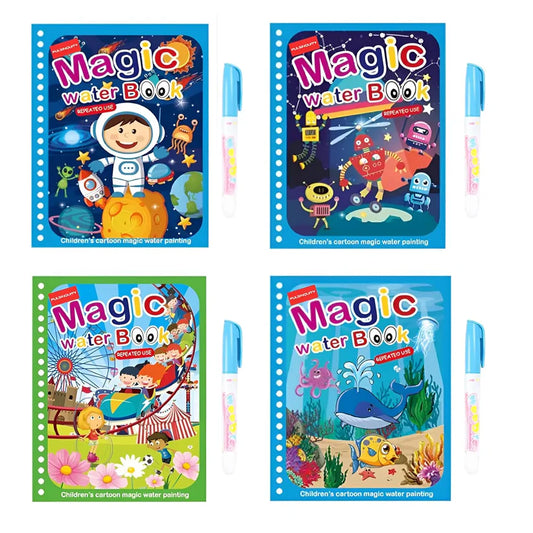 Reusable Magic Water Quick Dry Book